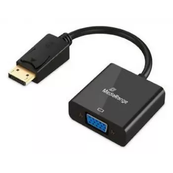 Konwerter wideo MediaRange HDMI do DVI-I 20cm czarny 3840x2160@60fps