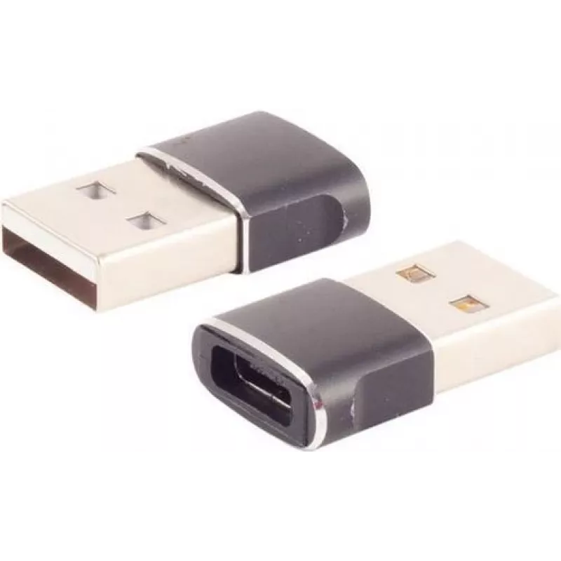 adapter złącza kabla ShiverPeaks BS14-05034 USB A na USB C Szary