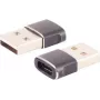 adapter złącza kabla ShiverPeaks BS14-05034 USB A na USB C Szary