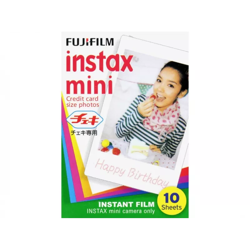 Fujifilm | Instax Mini Błyszczący Film Natychmiastowy | 86 x 54 mm | Ilość 10