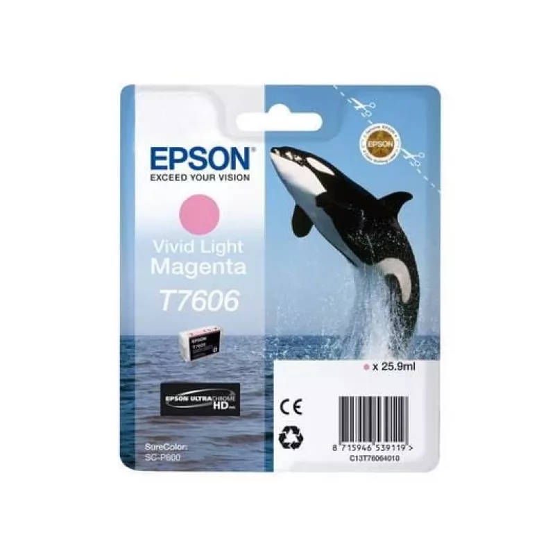 Epson C13T76064N10 wkład atramentowy 1 szt. Oryginalny Jasny magenta