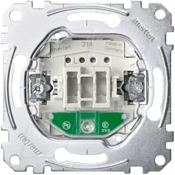 MERTEN przełącznik jednobiegunowy/dwubiegunowy MEG3136-0000 10 AX AC250V MEG3136-0000 MEG3136-0000 (MEG3136-0000)