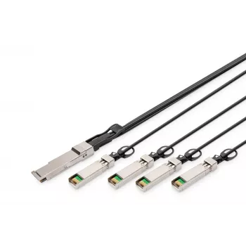 Bezpośredni kabel połączeniowy Digitus DN-81325 40G QSFP+ na 4XSFP+ 5m