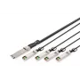 Bezpośredni kabel połączeniowy Digitus DN-81325 40G QSFP+ na 4XSFP+ 5m