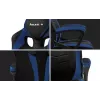 Huzaro FORCE 2.5 Niebieski MESH Fotel gamingowy Siedzisko z siatki Czarny, niebieski