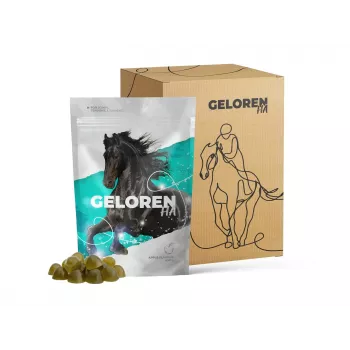 Suplement dla koni CONTIPRO GELOREN Horse HA Joints 450 g — wsparcie stawów z kwasem hialuronowym, saszetka stała