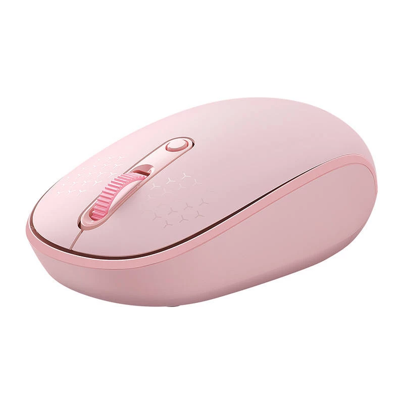 Bezprzewodowa mysz Baseus F01B Tri-mode 2.4G BT5.0 1600 DPI (różowa)
