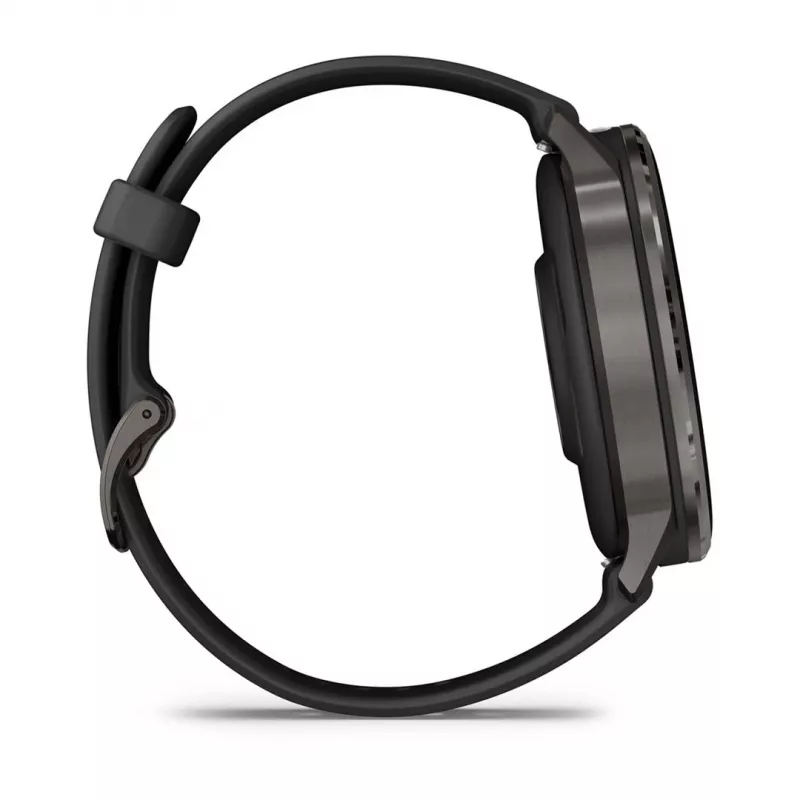 Smartwatch GARMIN Venu 4 1.4 cal AMOLED GPS Czarny, koperta 45 mm, 8 GB, bateria 12 dni, 5 ATM