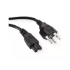 Kabel zasilający VALUE 19.07.2097, przewód sieciowy kompatybilny z CEE 7/7, 1,8 m, 250 V, czarny