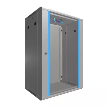 Szafa wisząca Extralink 18U 600x450 Szary