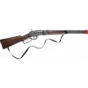Metalowa zabawkowa strzelba Pulio model 15593/0 — pojemność 8 naboi