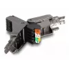 Kabel sieciowy DeLOCK wtyk RJ45 Kat.8.1 STP beznarzędziowy czarny