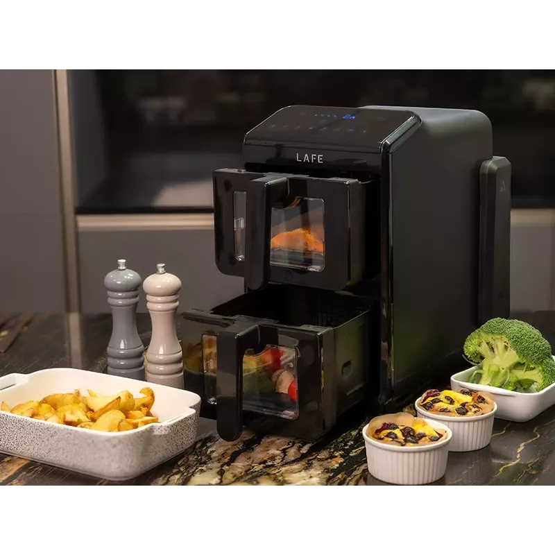 Lafe 47476 Air Fryer Dual Fry 10L