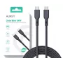 AUKEY CB-KCC101 Kabel nylonowy USB C - USB C 1m