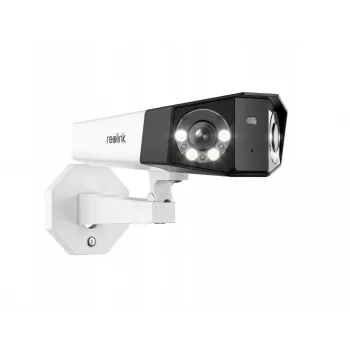 Kamera IP Reolink DUO Series P750 zewnętrzna, typu bullet, 16 MP, 7680×2160, CMOS 1/2,7 cala, 2,8 mm, 180°×55°, PoE, IP67, wbudowany reflektor, mikrofon, głośnik