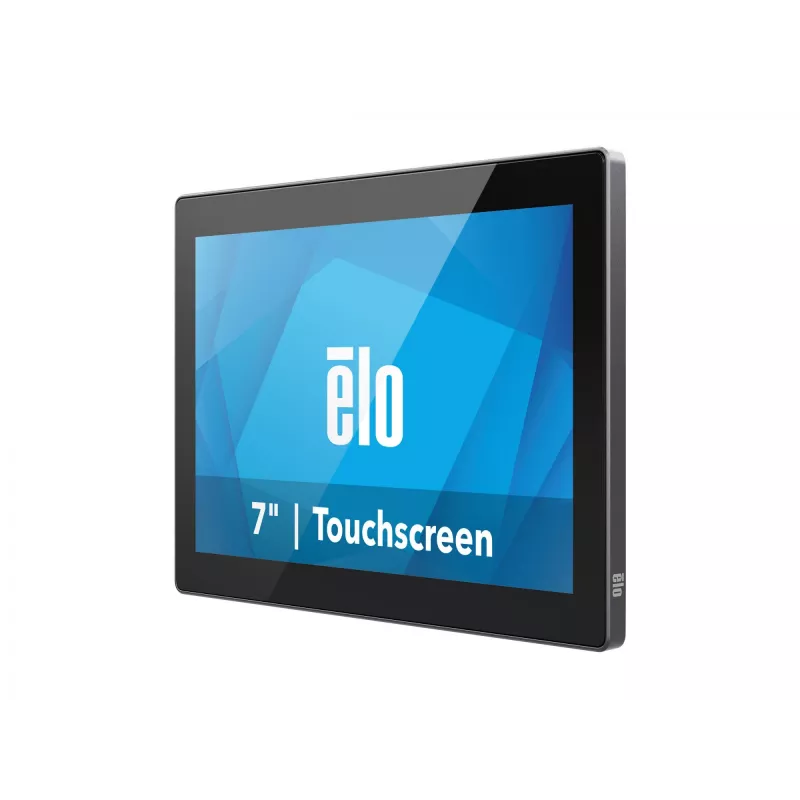 Elo 0704LS, 17,8cm (7''), Pojemnościowy projekcyjny, 10 TP, USB-C, Zestaw, Ciemnoszary monitor dotykowy, Przekątna wyświetlacza: 17,8 cm (7''), Pojemnościowy projekcyjny, 10 punktów, Rozdzielczość: 1280x800 Pi