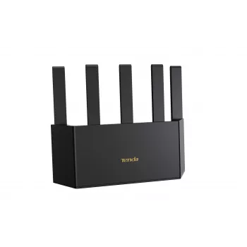 Router stołowy TENDA TX12L Pro Dual-band Wi‑Fi 6 (802.11ax), 2402 Mb/s, 5 anten zewnętrznych, Gigabit LAN, 3x RJ‑45