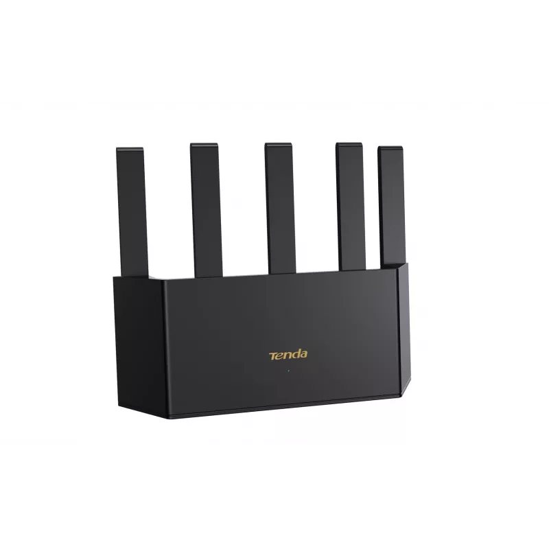 Router stołowy TENDA TX12L Pro Dual-band Wi‑Fi 6 (802.11ax), 2402 Mb/s, 5 anten zewnętrznych, Gigabit LAN, 3x RJ‑45