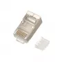 Złącze Extralink CAT6 FTP RJ45 8P8C Męskie/Żeńskie Przezroczyste