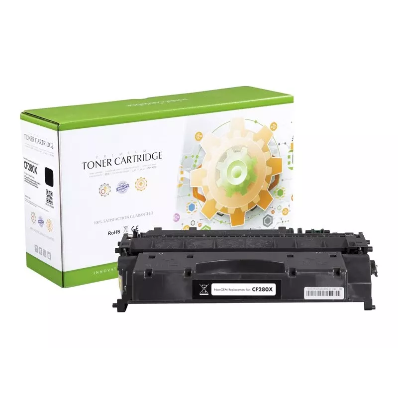 Kompatybilny toner STATIC do HP CF280X, czarny, wysoka wydajność, do 6900 stron