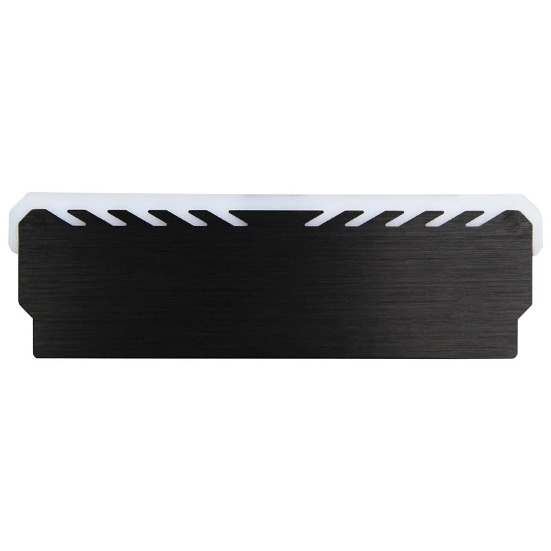 Chłodzenie pamięci RAM Jonsbo NC-1 RGB czarny — aktywny radiator pamięci z podświetleniem RGB, niskoprofilowa konstrukcja