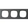 Płyta ścienna GIRA 0213 23 antracytowa, konstrukcja bezśrubowa, 80,8×223,4×9,3 mm