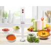 Blender ręczny Beper P102FRU003 czerwono-biały