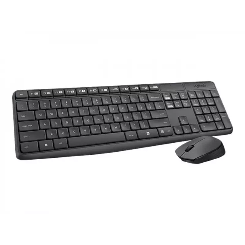 Bezprzewodowy zestaw klawiatura i mysz Logitech MK235