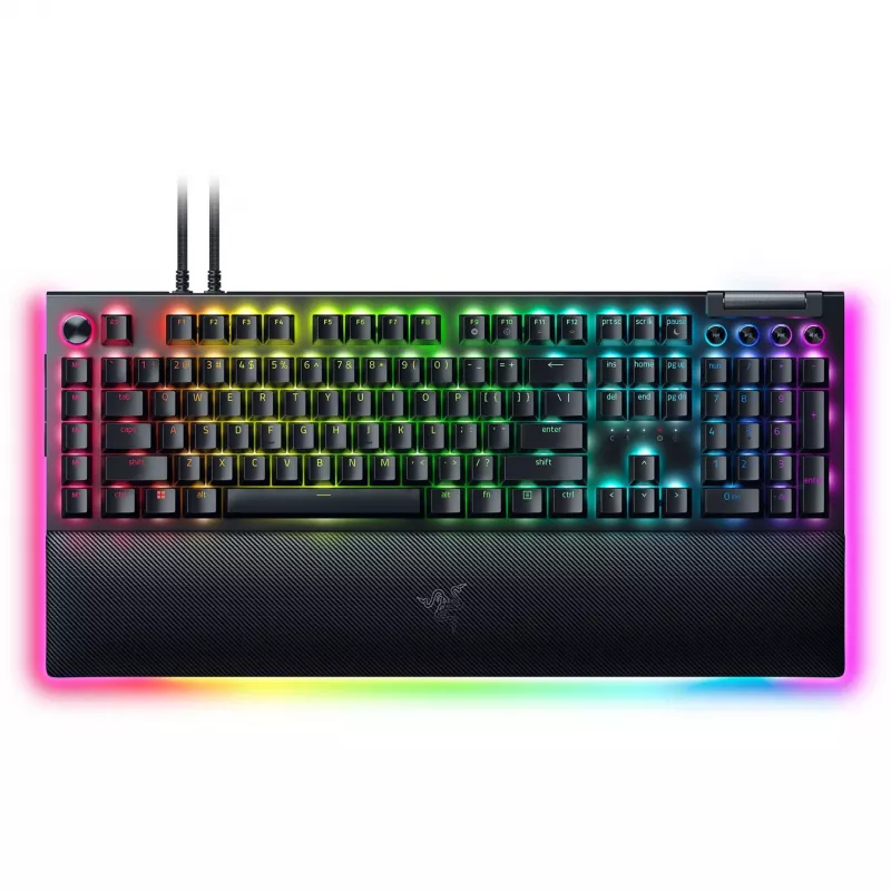 Klawiatura Razer CzarnyWidow V4 Pro Gaming USB QWERTZ niemiecka Czarna mechaniczna RGB