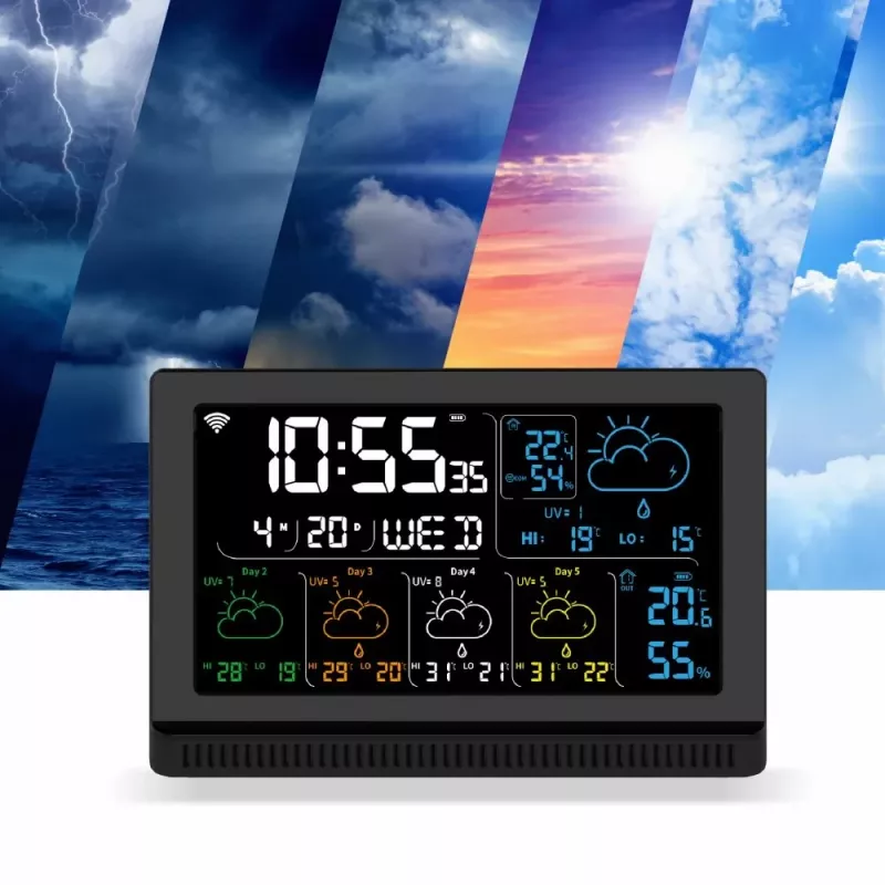 Inteligentny głośnik MANTA MTO200B Windy Czarny — bezprzewodowe audio Bluetooth i Wi‑Fi, obsługa asystenta głosowego
