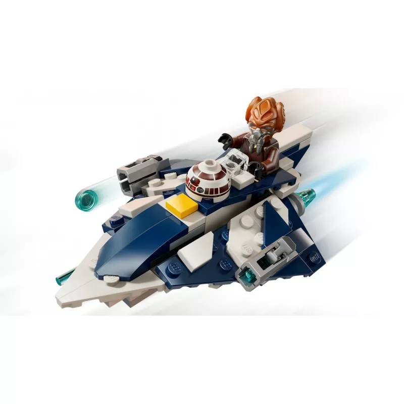 LEGO Microfighter Star Wars Plo Koon's Jedi Starfighter 75400 — 89 elementów, 1 minifigurka, wiek 6+