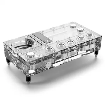Zbiornik Alphacool Core Distro Plate Transparent Acrylic 125x240x68.8mm