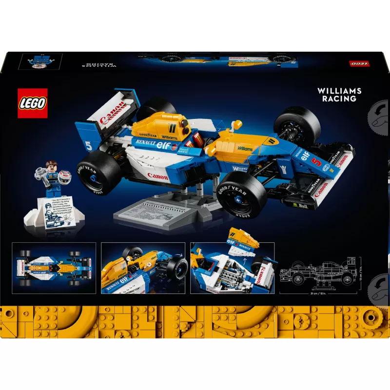 LEGO ICONS 10353 Williams Racing FW14B i Nigel Mansell