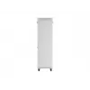 Stojąca szafa rack 19 cali 42U LANBERG 600×600 mm szara z drzwiami szklanymi i LCD (płaski Pack)