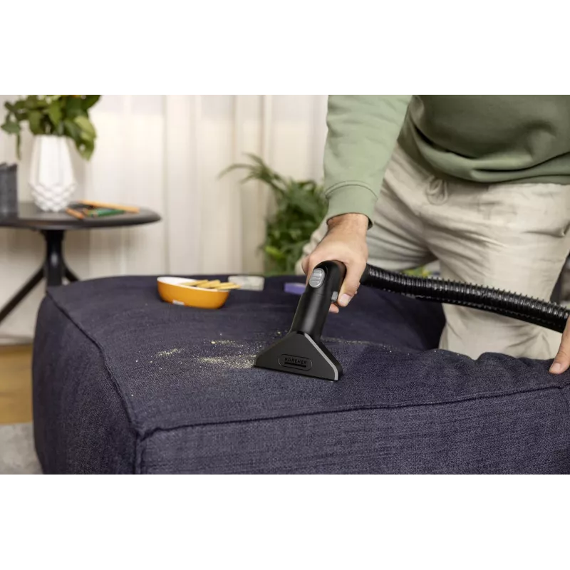 Odkurzacz | KARCHER | Moc wejściowa 1000 W | Pojemność zbiornika na kurz 4 L | Odkurzacz bębnowy | Rodzaj czyszczenia Na sucho i mokro | Pojemnik na kurz Bezworkowy | Kolor Czarny/Szary/Biały | 1.081-155.0