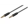 Kabel audio Microconnect IPOD013 3 m 3,5 mm czarny