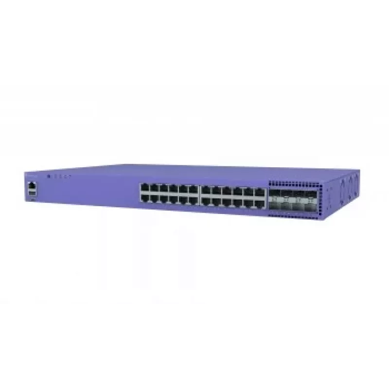 Przełącznik zarządzalny EXTREME 5320-24P-8XE — 24x Gigabit PoE (IEEE 802.3at), L2/L3, 208 Gbit/s, obsługa 10G
