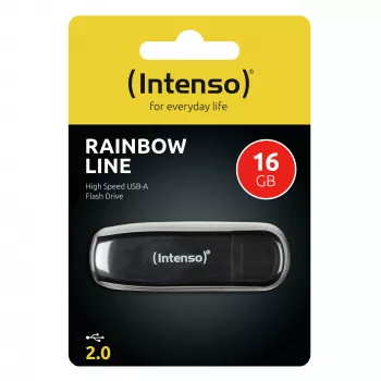 MEMORY DRIVE FLASH USB2 16GB/CZARNY 3502470 INTENSO