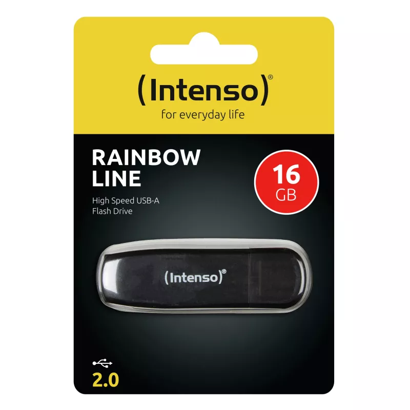 MEMORY DRIVE FLASH USB2 16GB/CZARNY 3502470 INTENSO