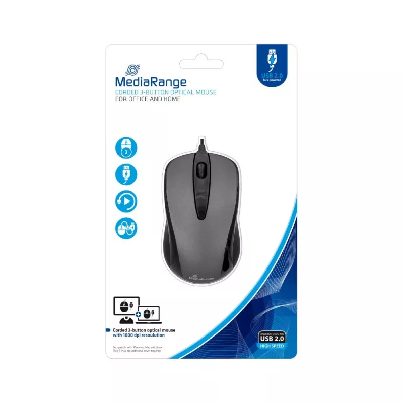Mysz MediaRange MROS201 USB Type-A