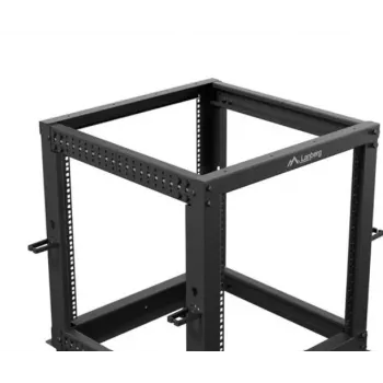 Szafa rack LANBERG Open Rack OR01-6112-B 12U 600x600 regulowana czarna