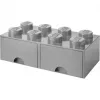 Room Copenhagen - LEGO Brick Drawers 8 - Szary (40061740) (40061740)