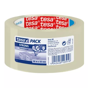 Taśma TESA Clear Strong 66 m Polipropylen
