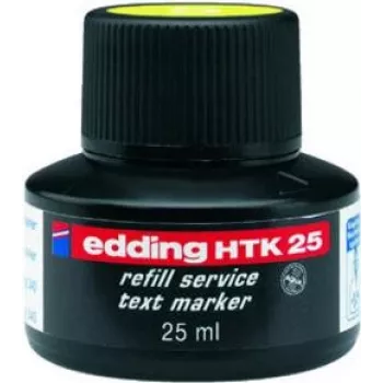 Wkład do markera Edding HTK 25 Żółty 25 ml 1 szt.