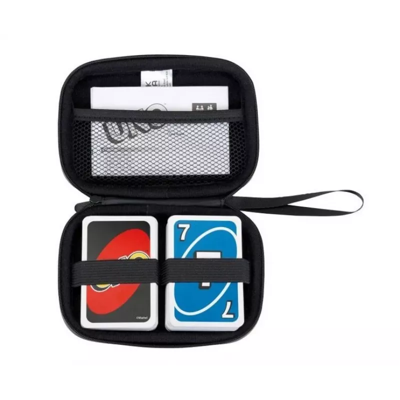 Theo Klein 5901 etui na karty Uno, czerwono-czarne
