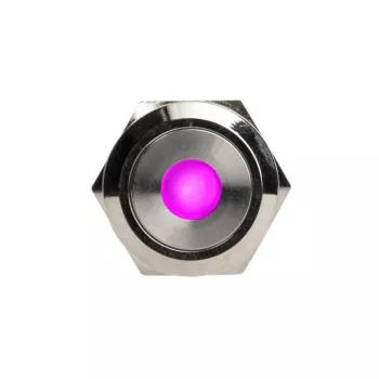 DimasTech wandaloodporny przycisk 19 mm Silverline Dot RGB PD210
