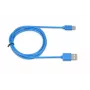 Kabel IBOX USB A na USB C IKUMTCB — 1 m, USB 2.0, niebieski