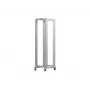 Otwarta szafa rack 19 cali LANBERG 42U, głębokość 800 mm, szerokość 600 mm, szary