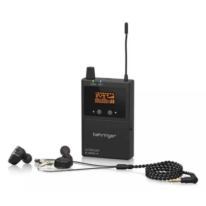 Odbiornik bezprzewodowy Behringer UL1000G2 — pasmo przenoszenia 40 Hz–20 kHz