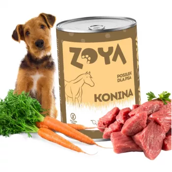 ZOYA Koń - mokra karma dla psa - 400g